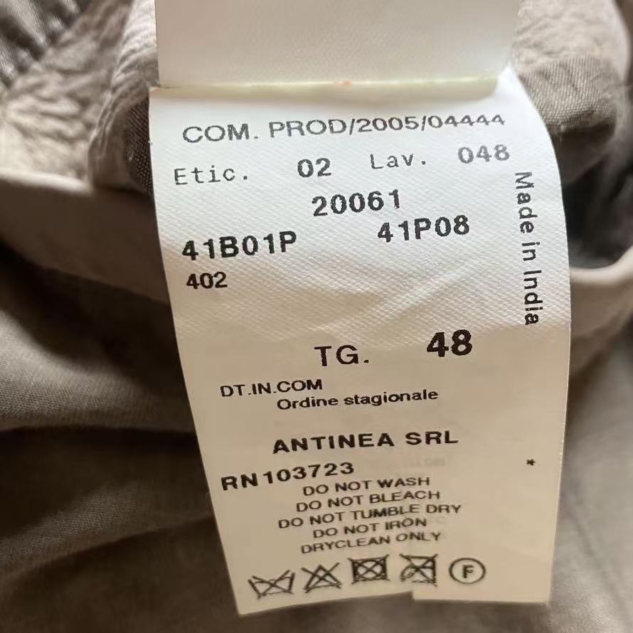 EMPORIO ARMANI 06SS Leather Jacket