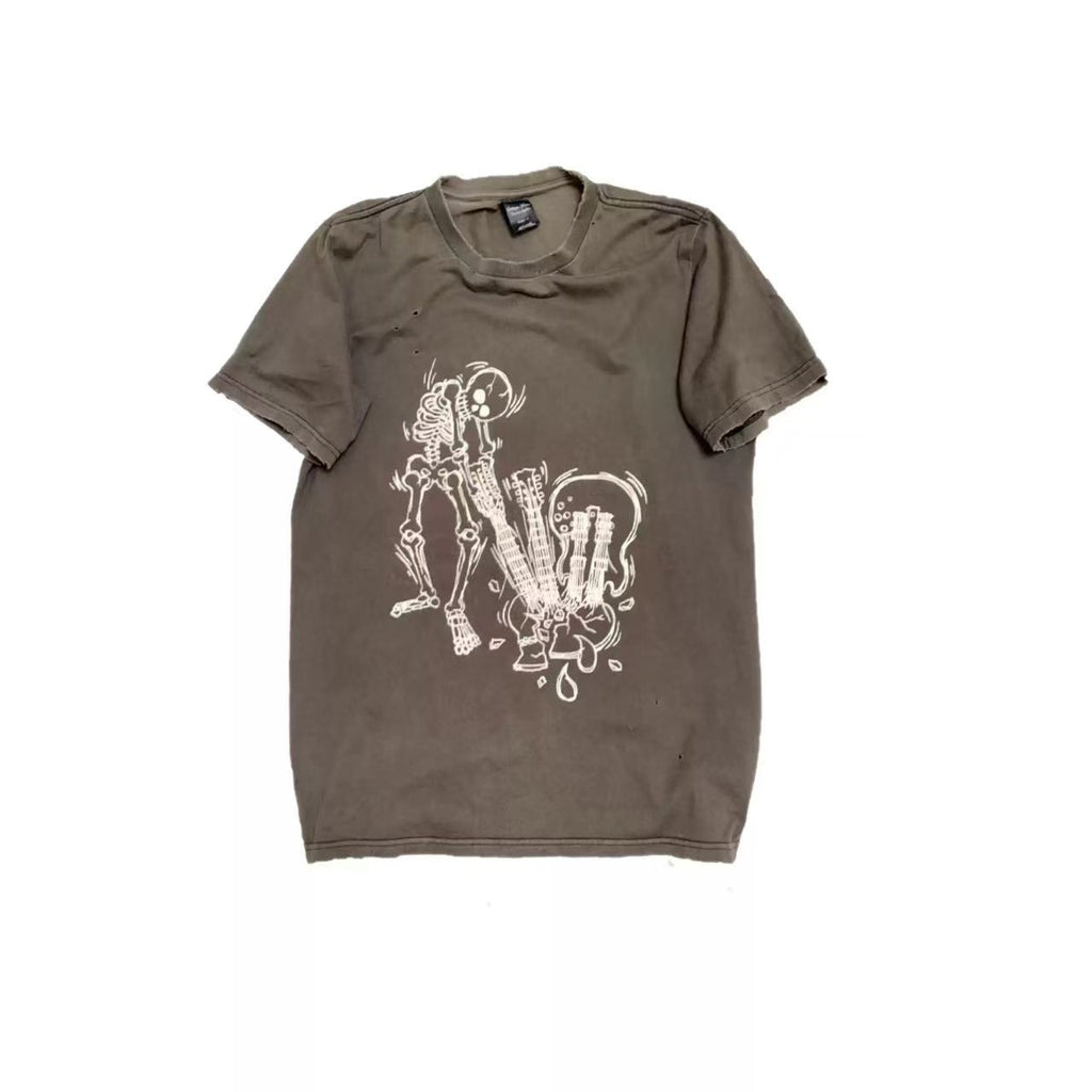 Number Nine 05SS Skeleton Guitar Tee