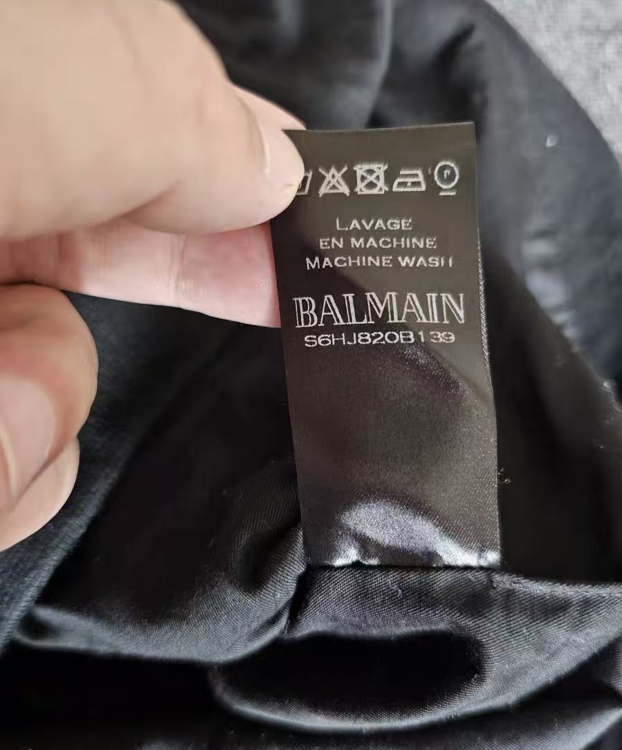 balmain homme bulletproof vest hoodie