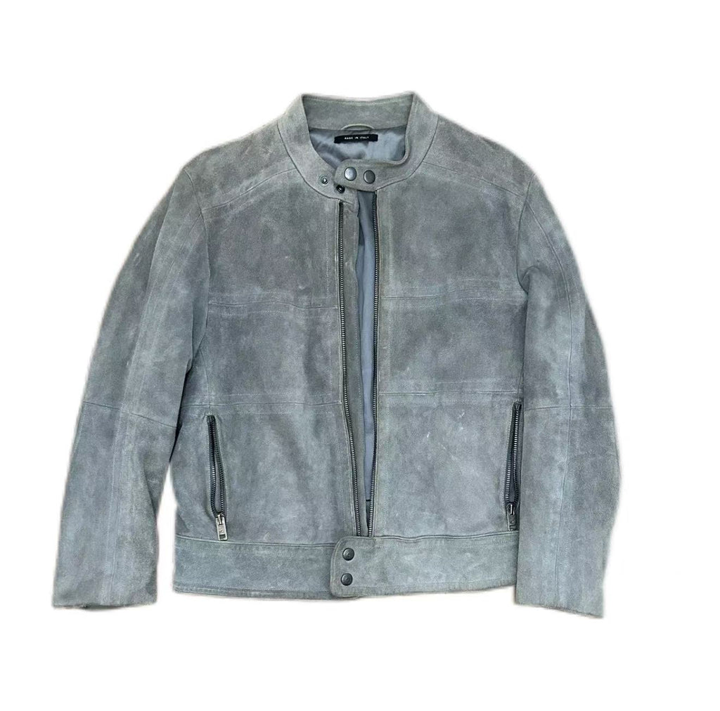 Gucci By Tom Ford Suede Biker Jacket