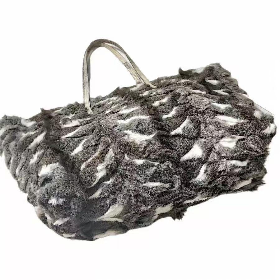 Fendi snakeskin chincella fur bag