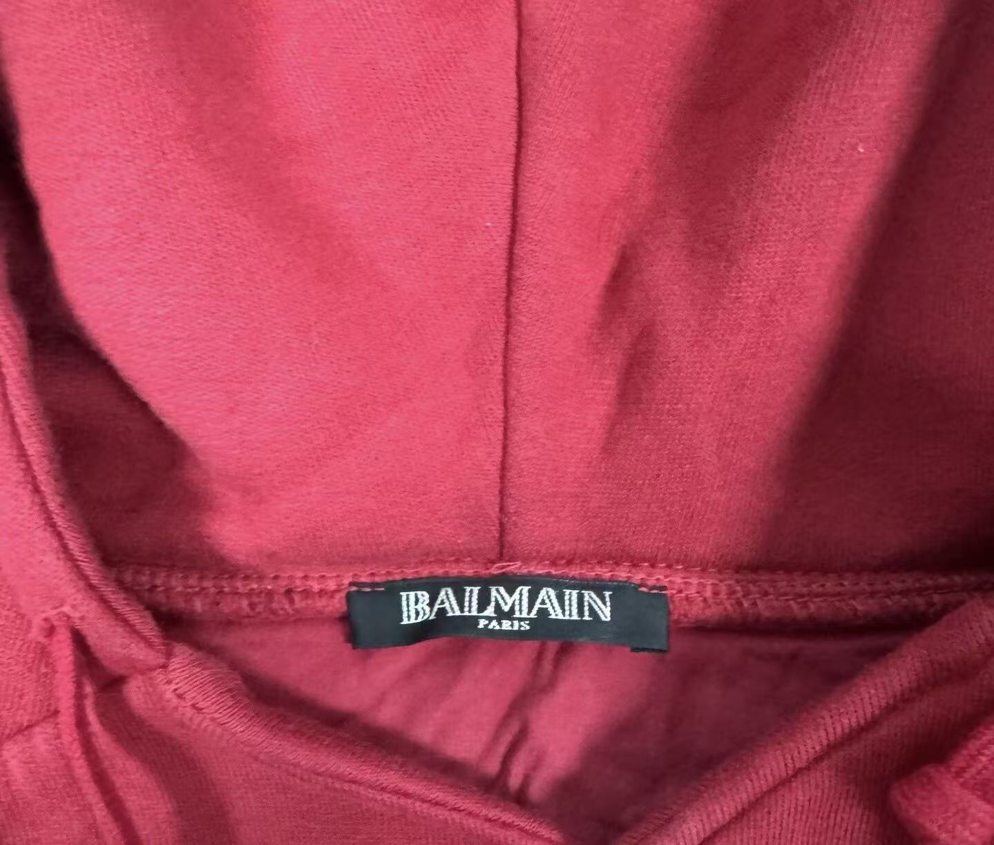Balmain Zip Up Hoodie