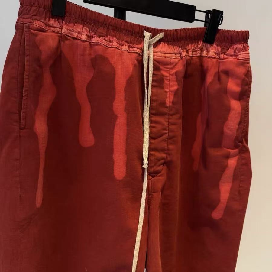Rick Owens 19FW Vomit Drawstring Shorts