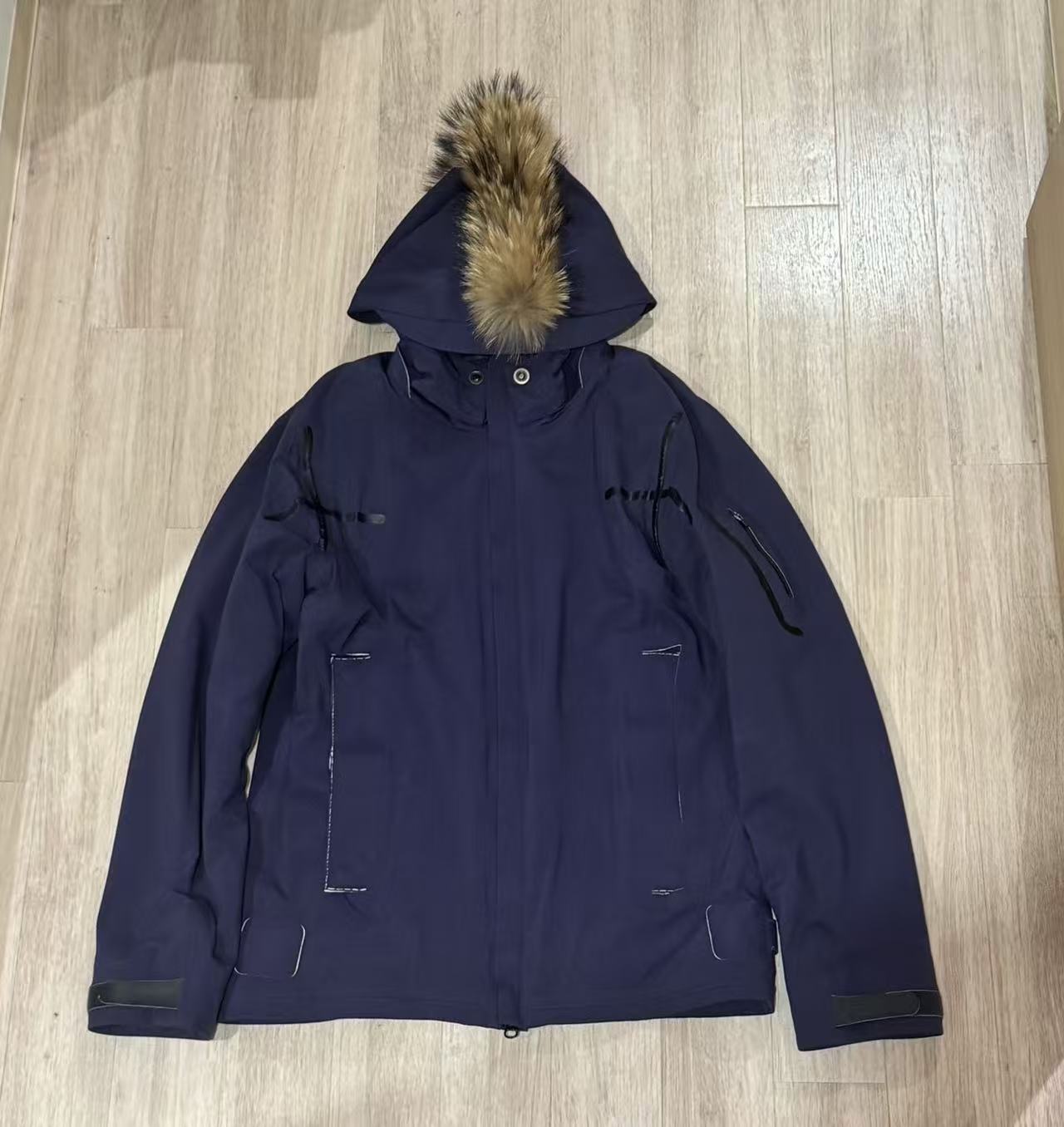 Marithe Francois Girbaud 07ss Mohawk Purple jacket