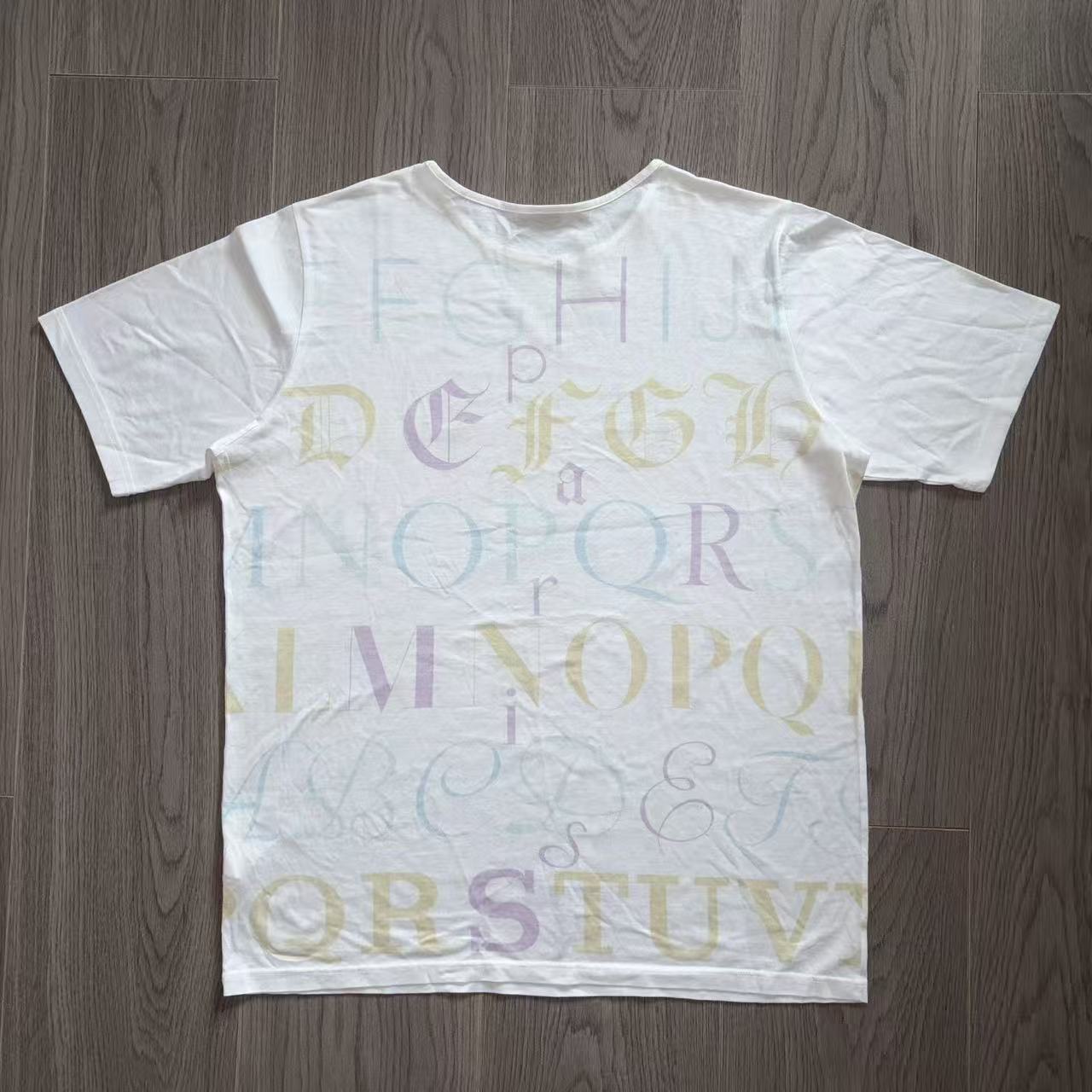 Hermes by Martin Margiela 90s Script Tee
