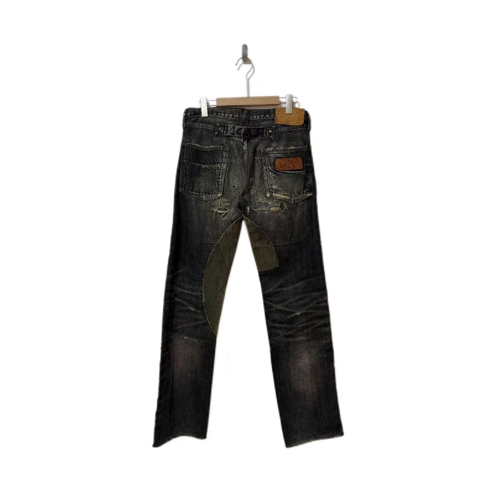 Ka[ital 14aw Gemstone Patchwork Jeans