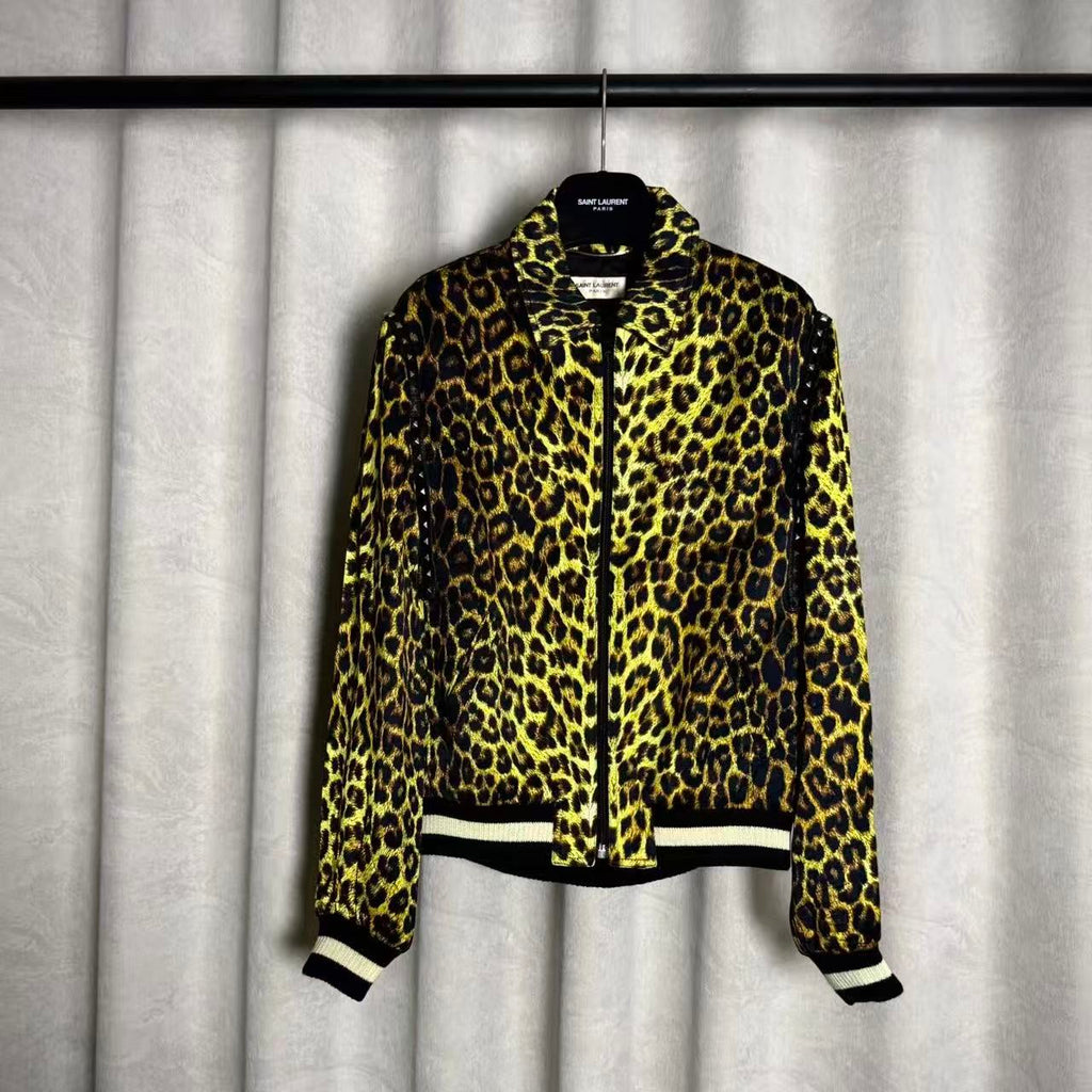 Saint Laurent 16SS Leopard Jacket