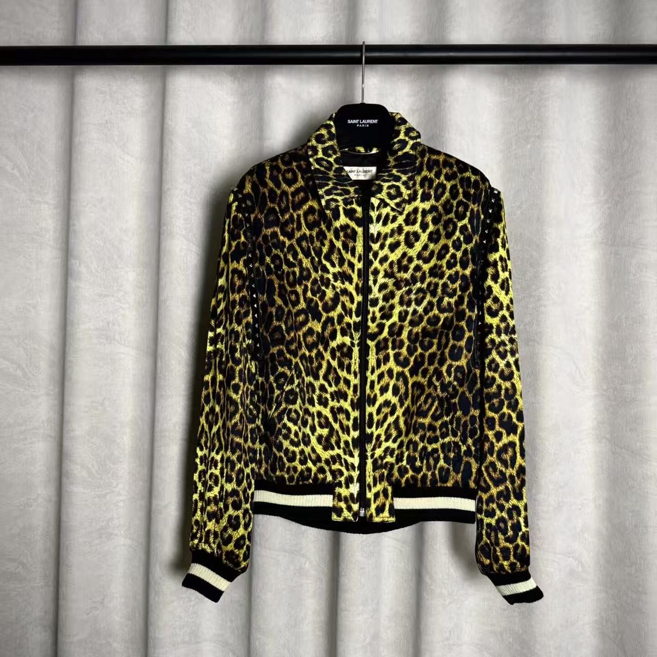 Saint Laurent 16SS Leopard Jacket