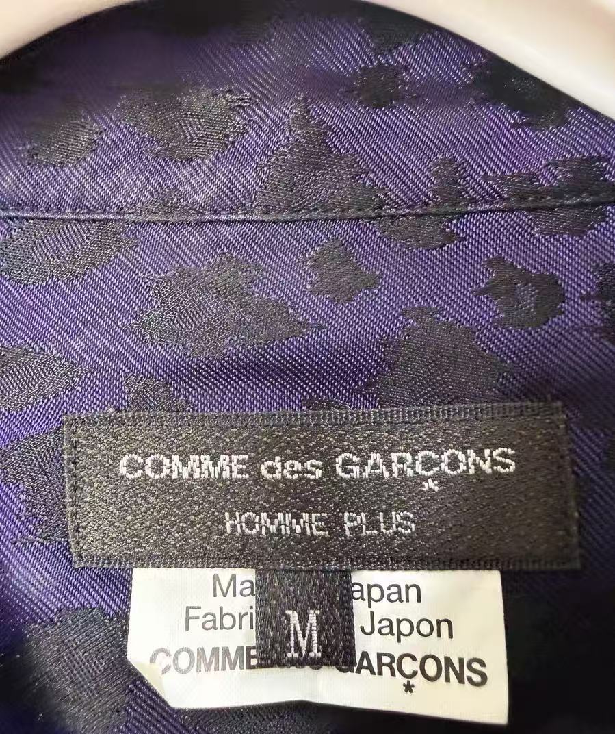 Comme Des Garcons Homme Plus 20AW Leopard Satin Shirt