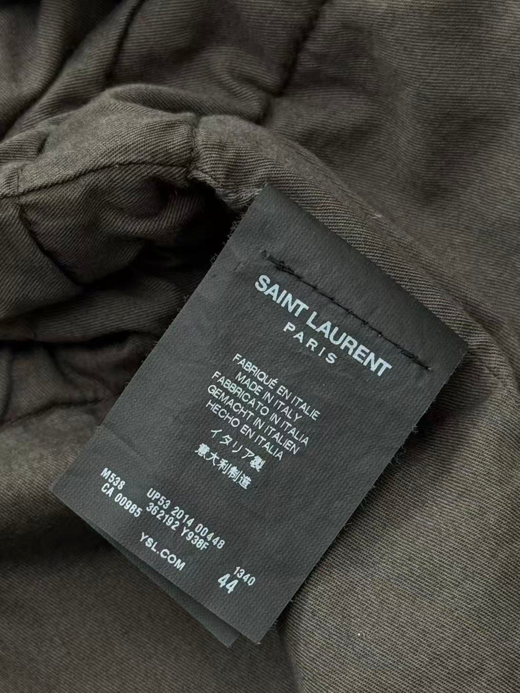 Saint Laurent 14SS Studded Jacket