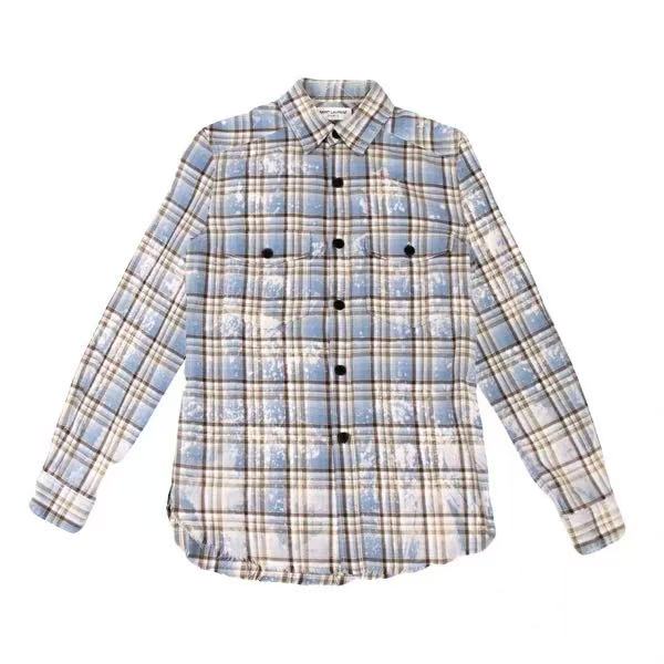 Saint Laurent 16SS Surf Sound Bleached Shirt