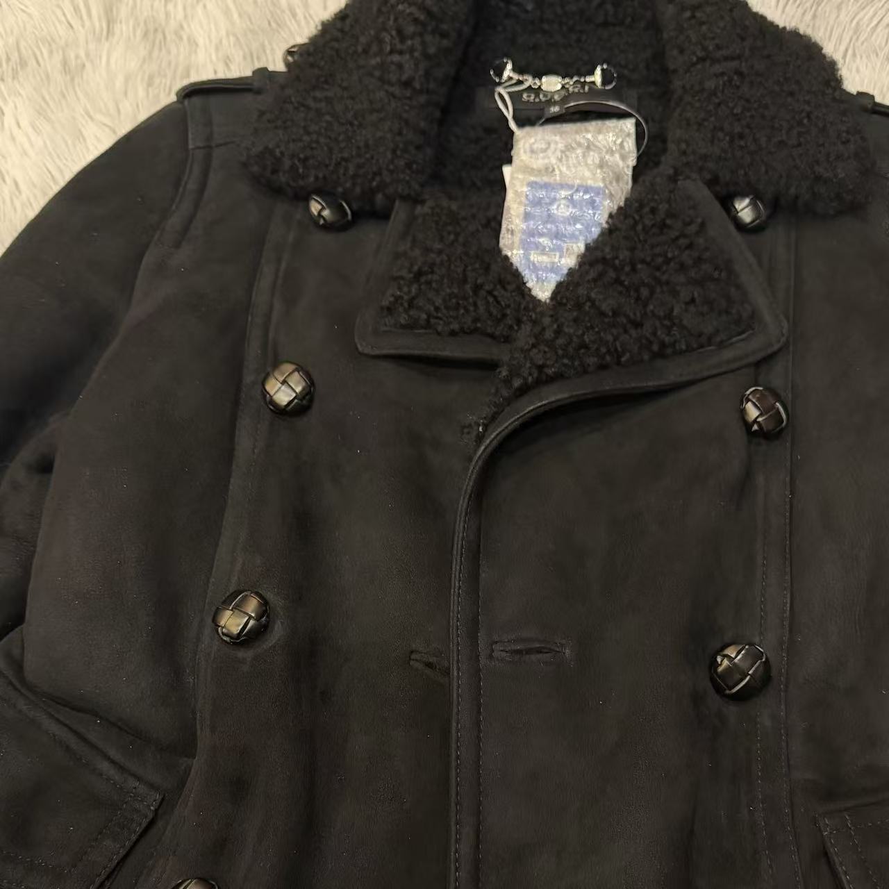 Gucci By Tom Ford 04AW Shearling Leather Jacket