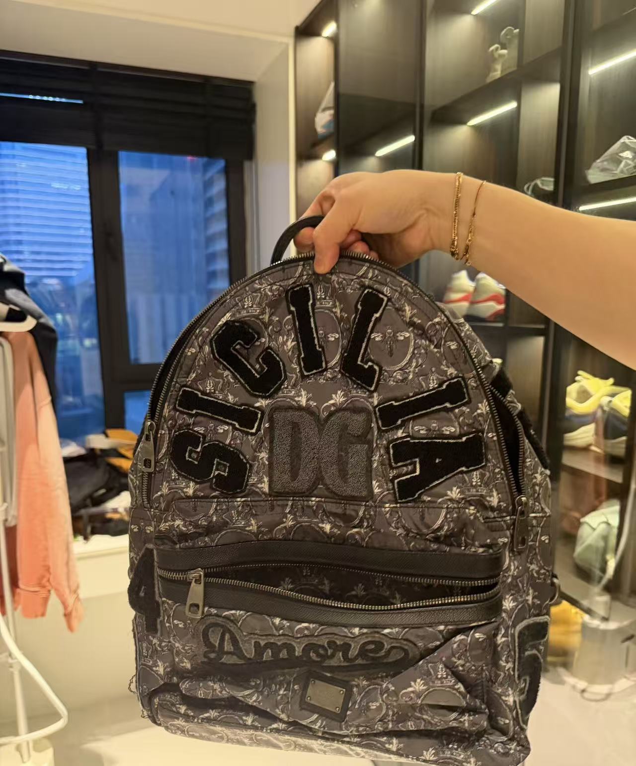 Dolce & Gabbana Patchwork Backpack