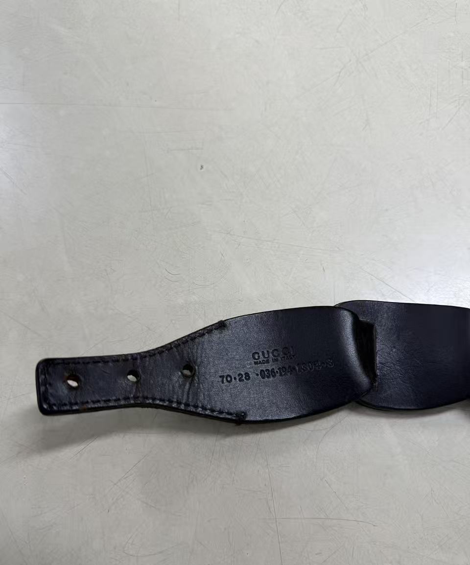 Gucci By Tom Ford 97SS Leather Chain Belt