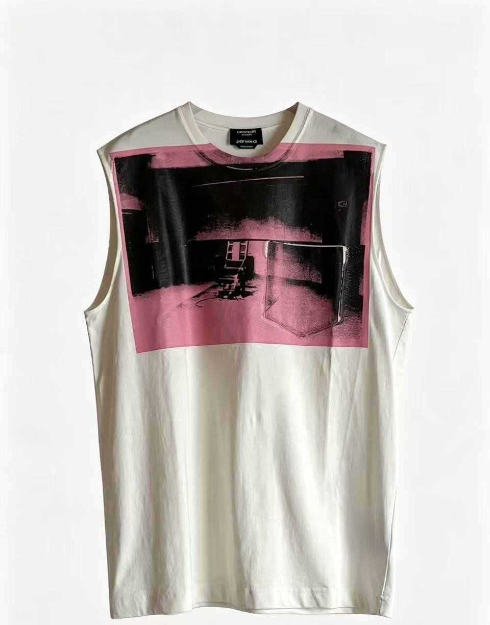 CALVIN KLEIN 205W39NYC 18SS By Raf Simons Print Tank Top