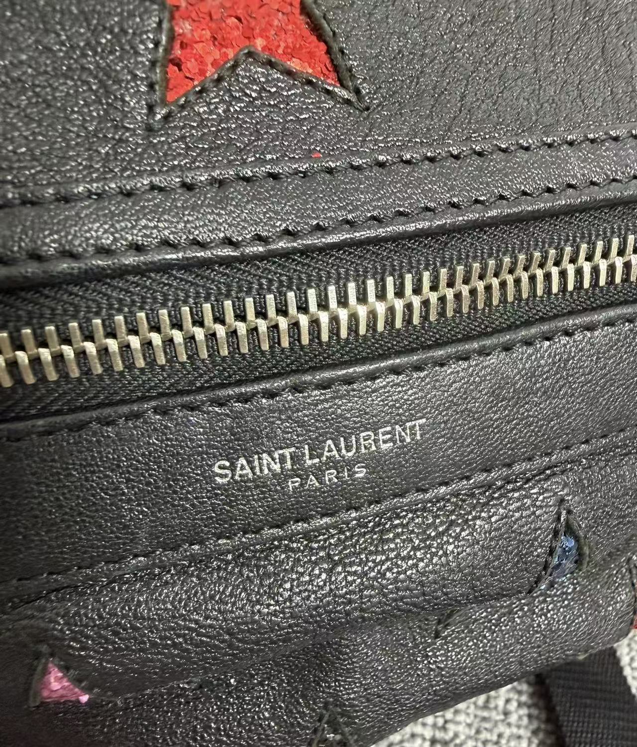 Saint Laurent Lambskin Star Backpack