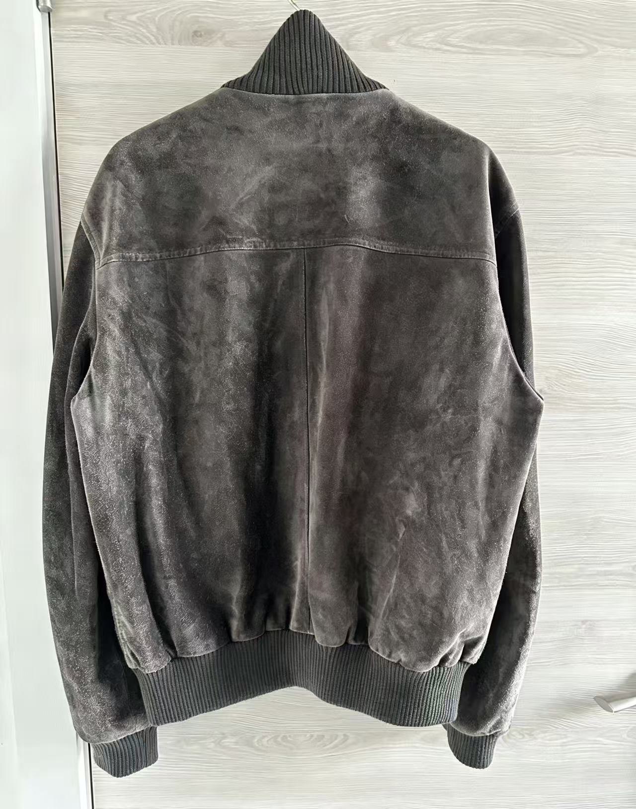 Gucci By Tom Ford 01aw A1 Suede grey Jacket