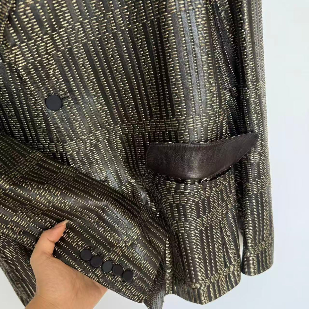 Gucci 12FW By Frida Giannini Check Pattern Blazer