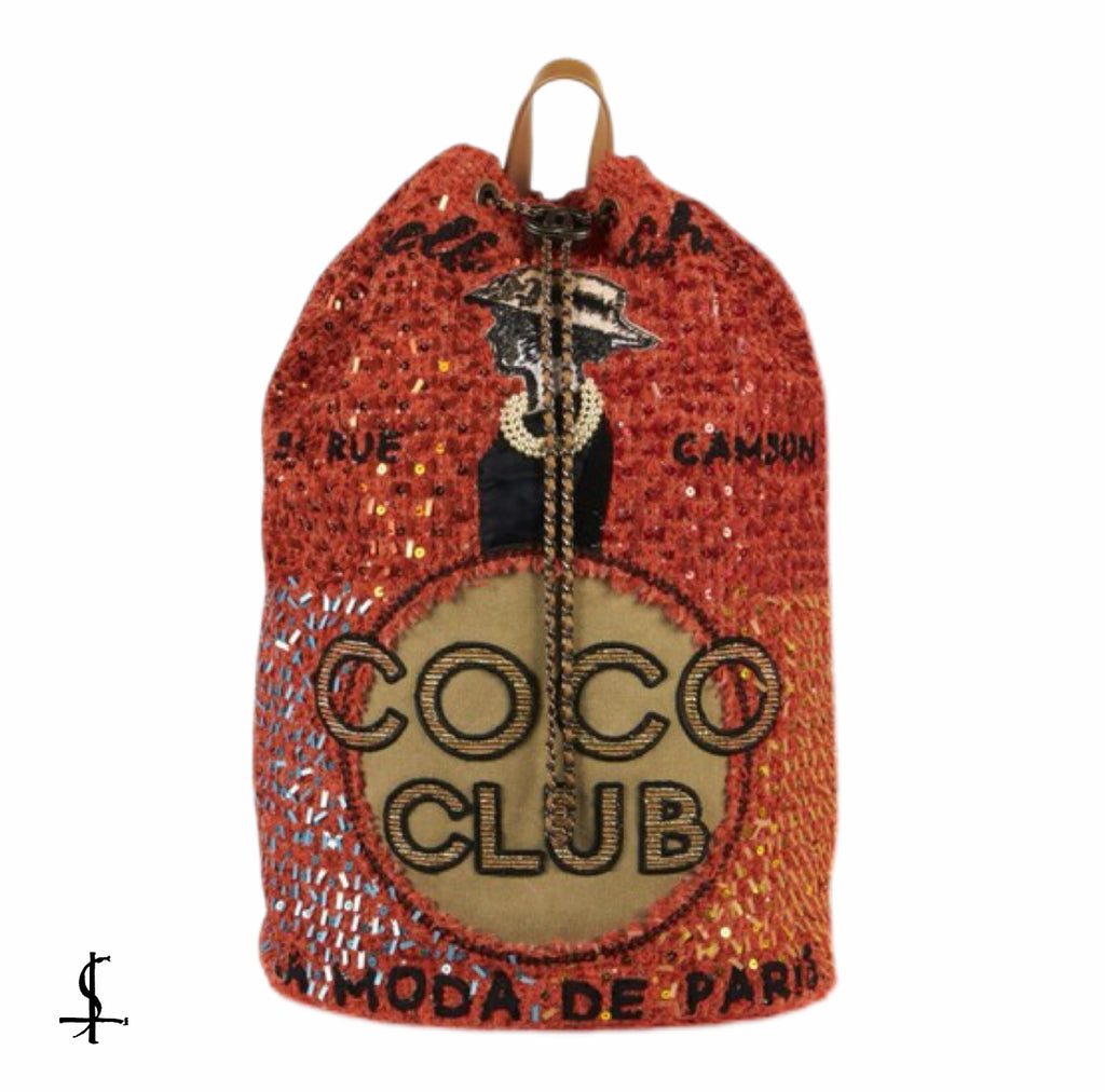 Chanel 2017 COCO CLUB Sequins Backpack