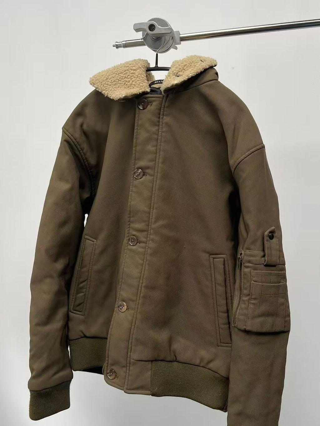 Maison Martin Margiela 14AW Military Hooded Bomber