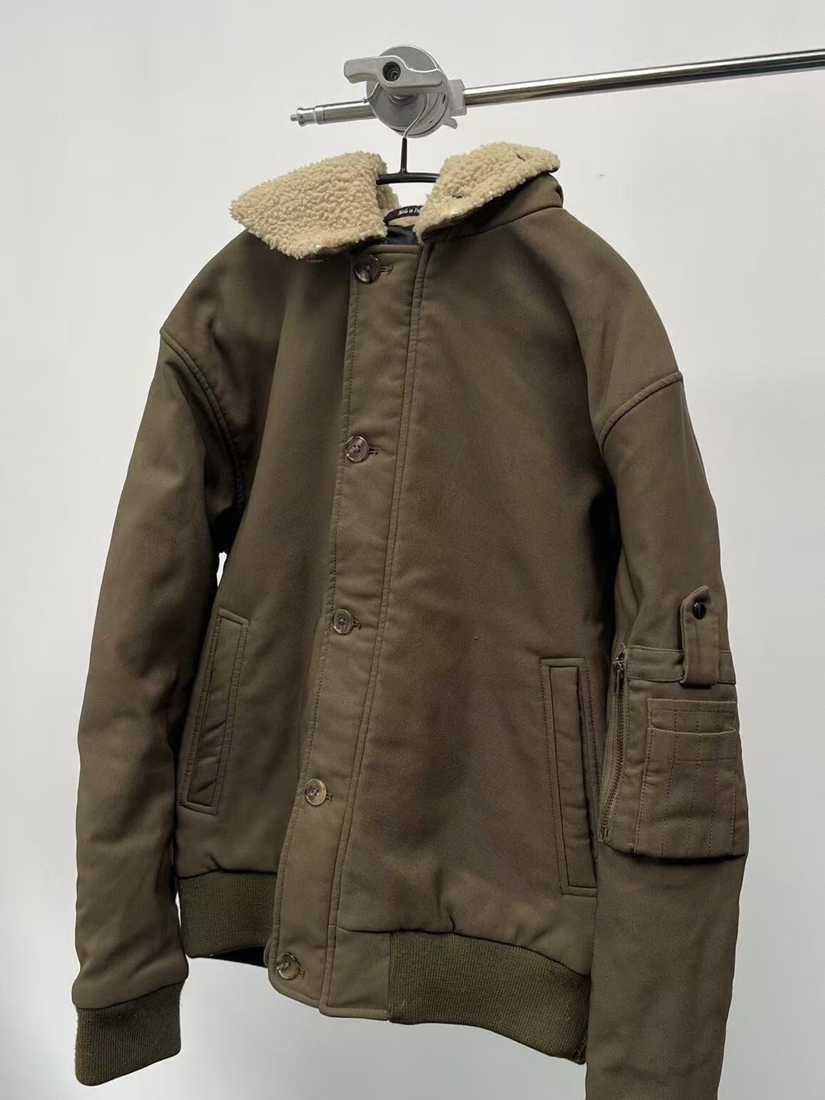 Maison Martin Margiela 14AW Military Hooded Bomber
