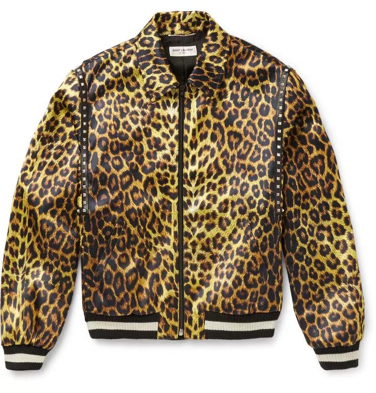 Saint Laurent 16SS Leopard Jacket