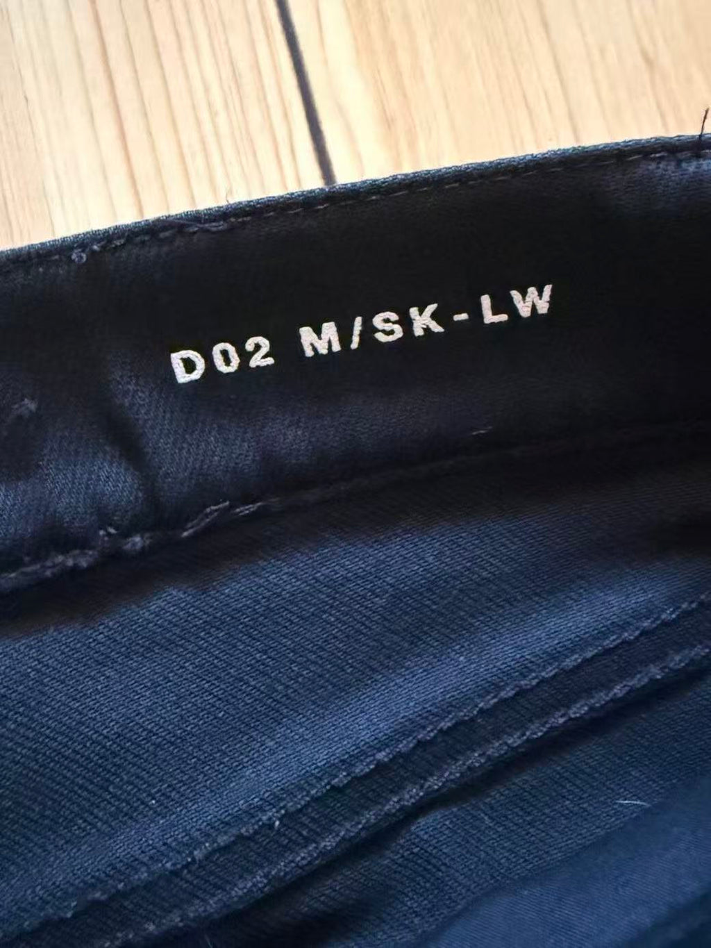 Saint Laurent Paris 5-Zip Biker Leather Paneled Denim Jeans