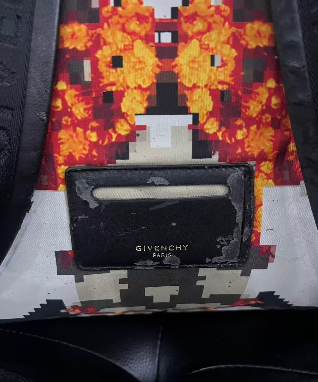 Givenchy 16FW Flame Pixel Camouflage Print Nylon Backpack