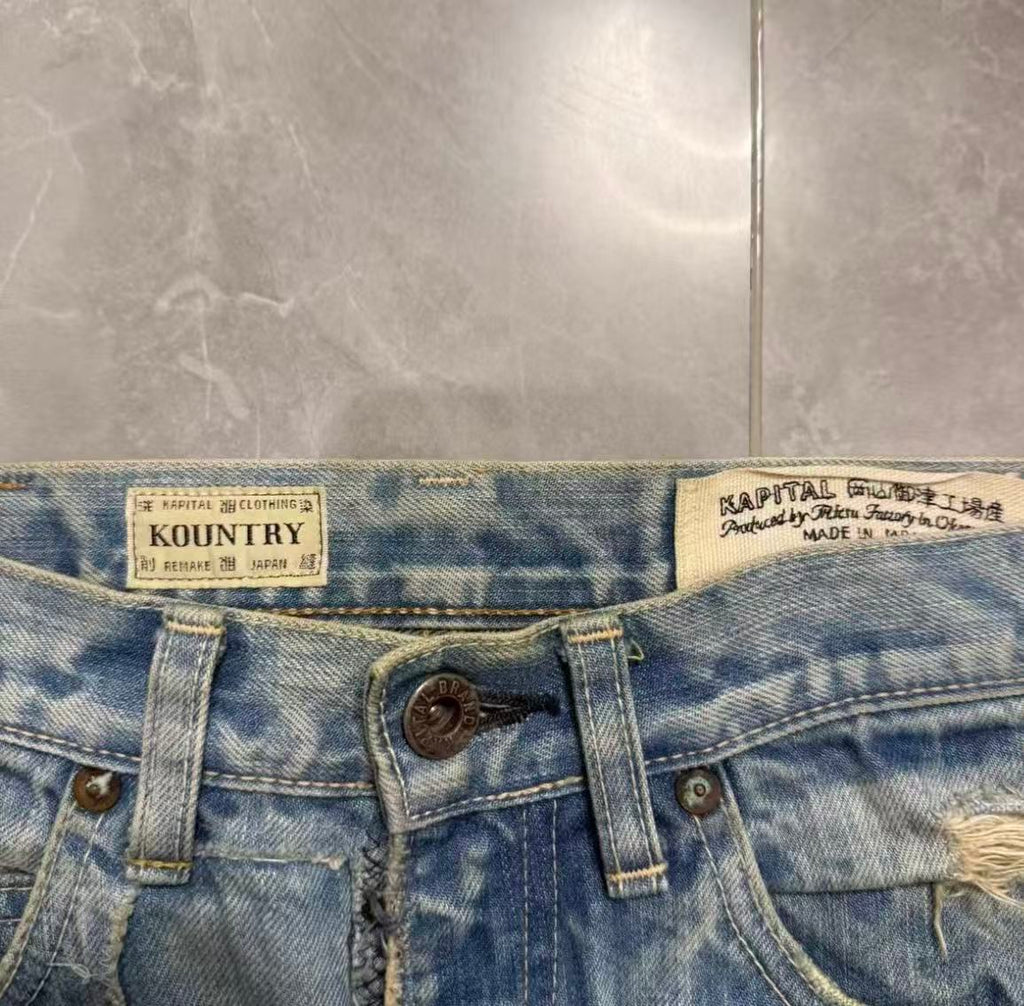 Kapital Kountry 14Oz Africa Elements Denim