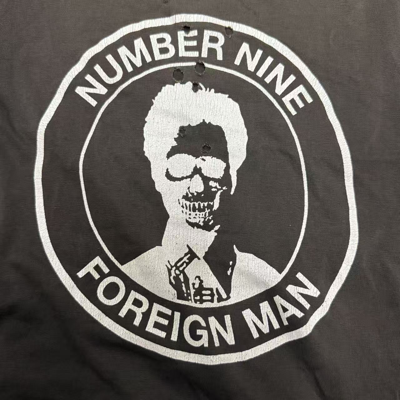Number Nine 01SS Foreign Man Tee