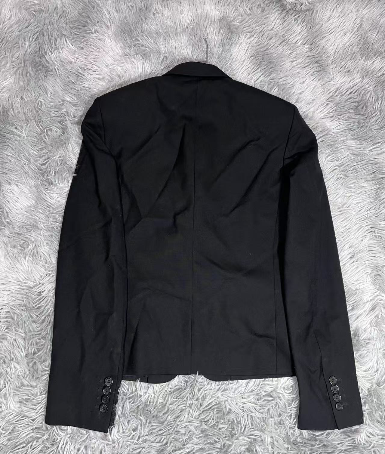 Dior Homme 08AW Broken Heart Wool Blazer