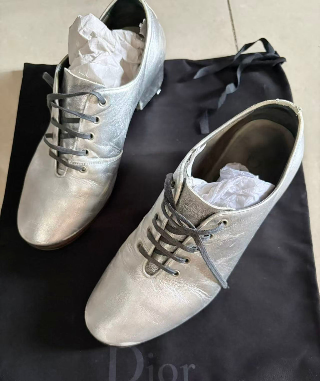 Dior Homme 07ss Silver Tango Boots