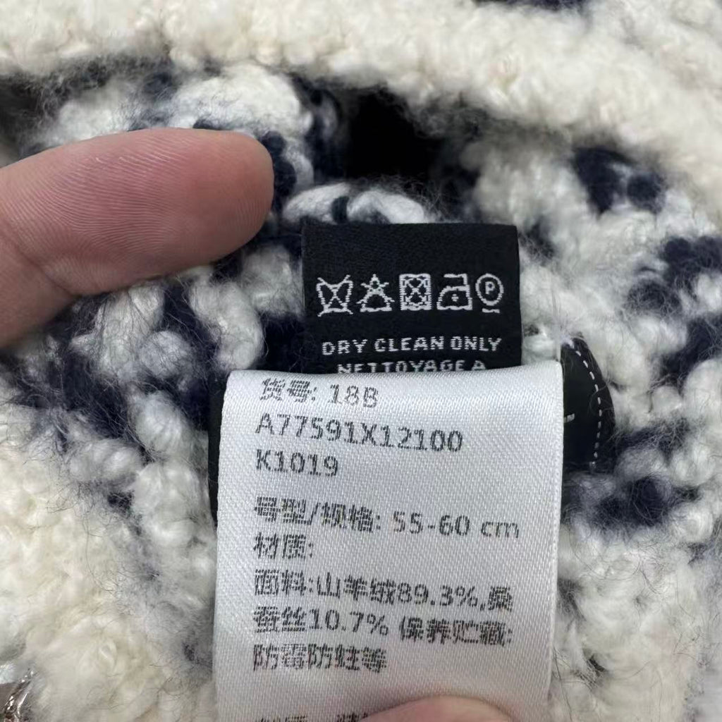Chanel CC Silk Cashmere Beanie