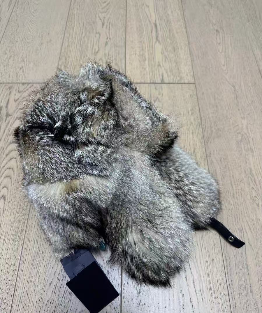 Prada Fox Fur Trapper Hat
