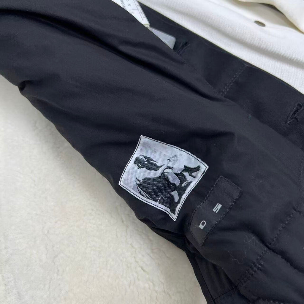Rick Owens DRKSHDW SS14 Shearling‑Collar Trucker Jacket