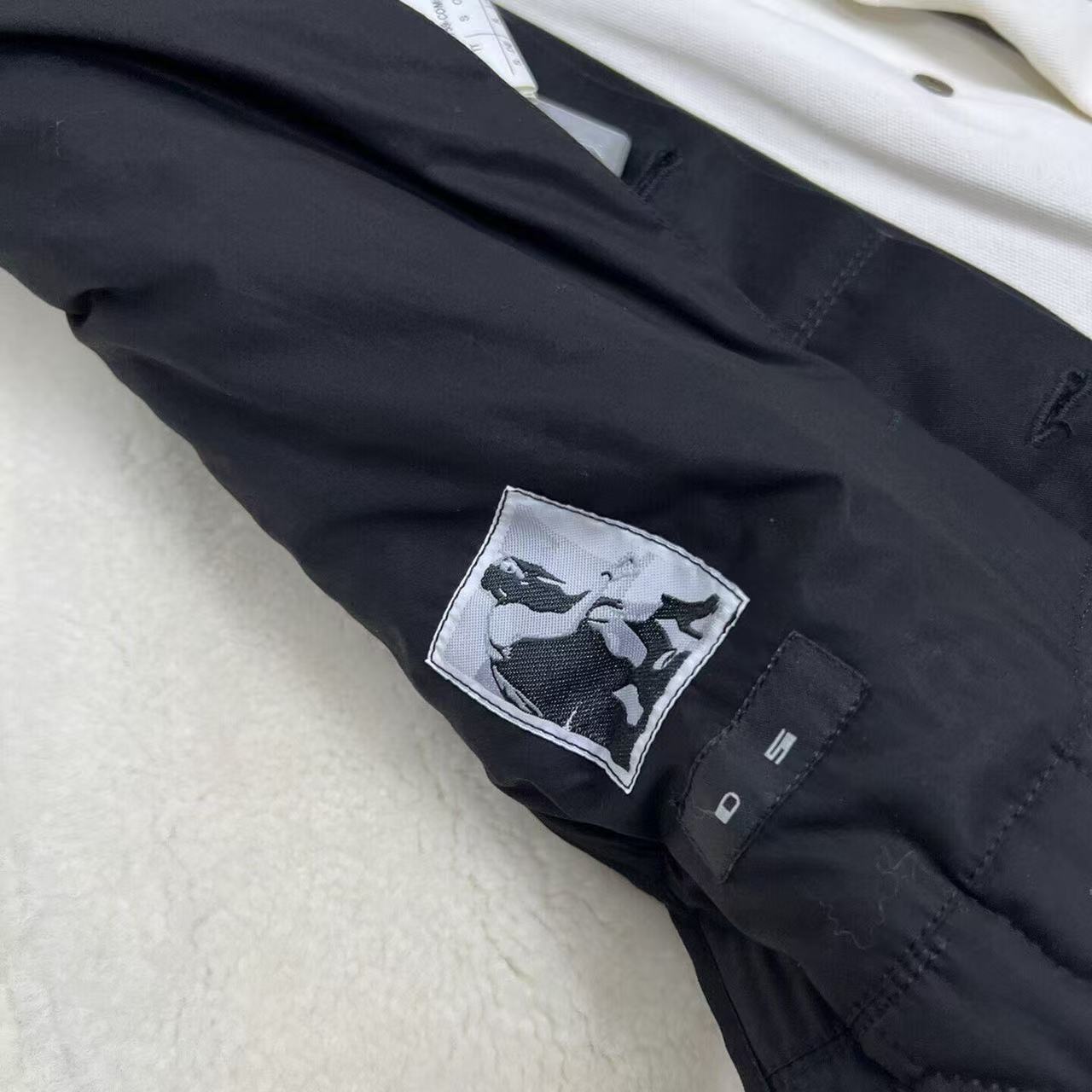 Rick Owens DRKSHDW SS14 Shearling‑Collar Trucker Jacket