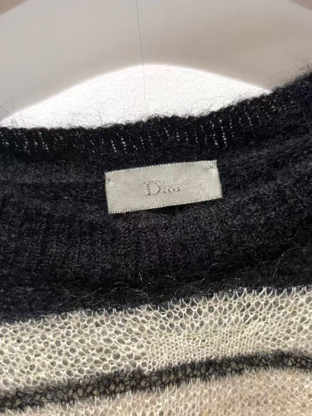 Dior Homme 07AW Navigate Mohair Knitted Sweater