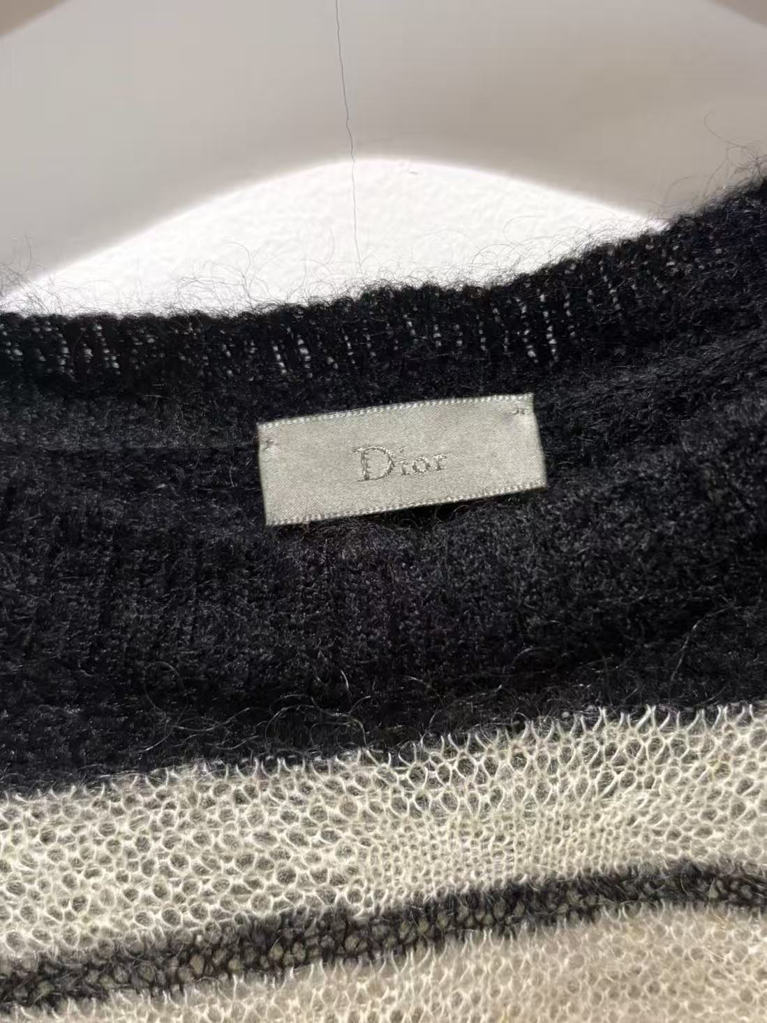 Dior Homme 07AW Navigate Mohair Knitted Sweater