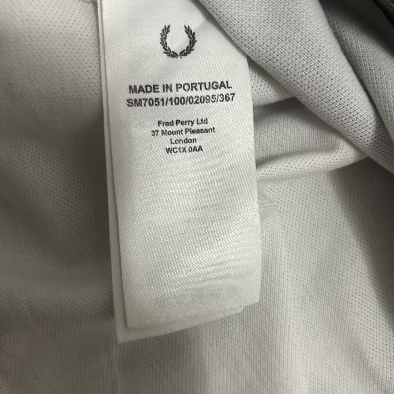 raf simons fred perry 19ss polo tee
