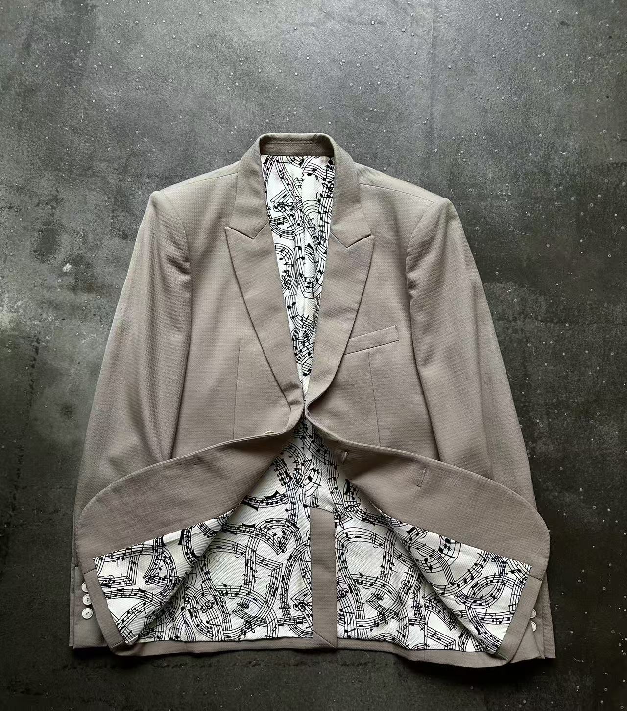 Number Nine 07ss About a Boy Notch Lapel Suit