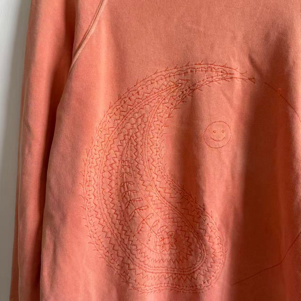 Raf Simons 04aw yinyang waves hoodie
