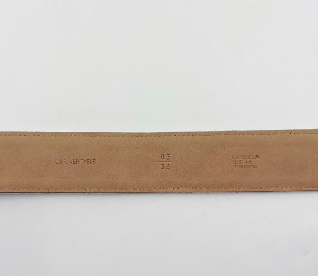 chanel double c belt