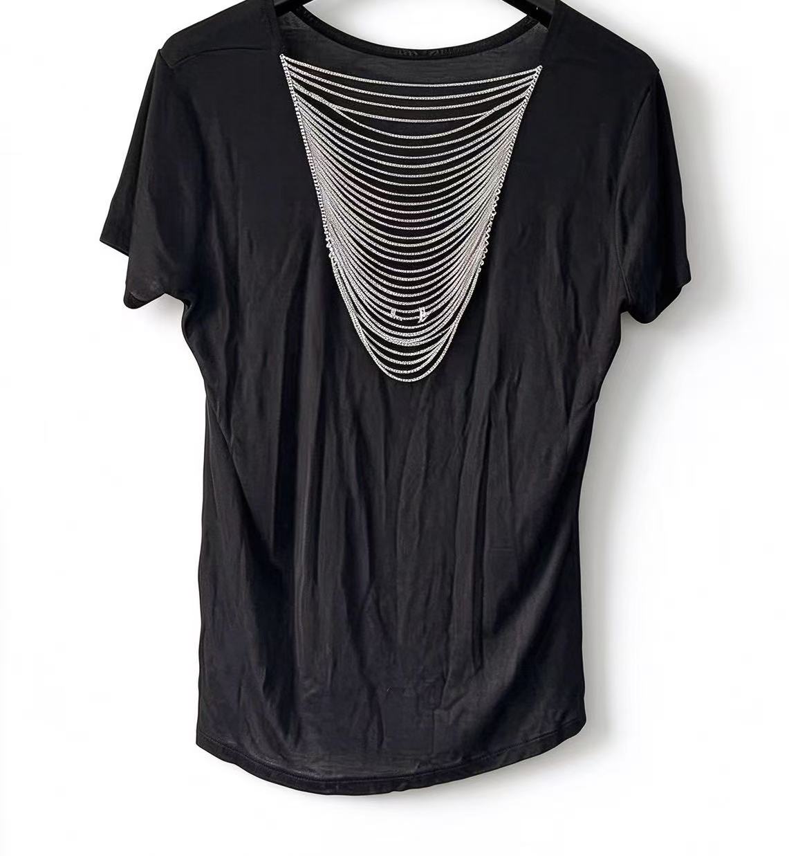 Saint Laurent 13FW Chain Pocket Tee