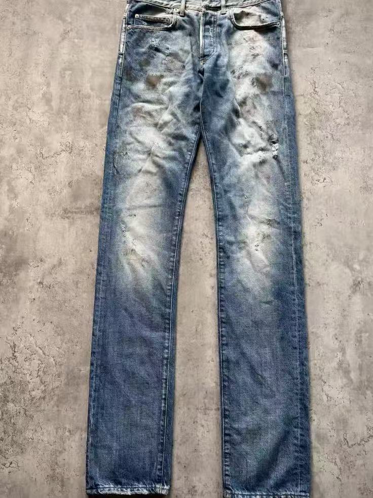 Dior Homme 11SS Washed Denim Jeans