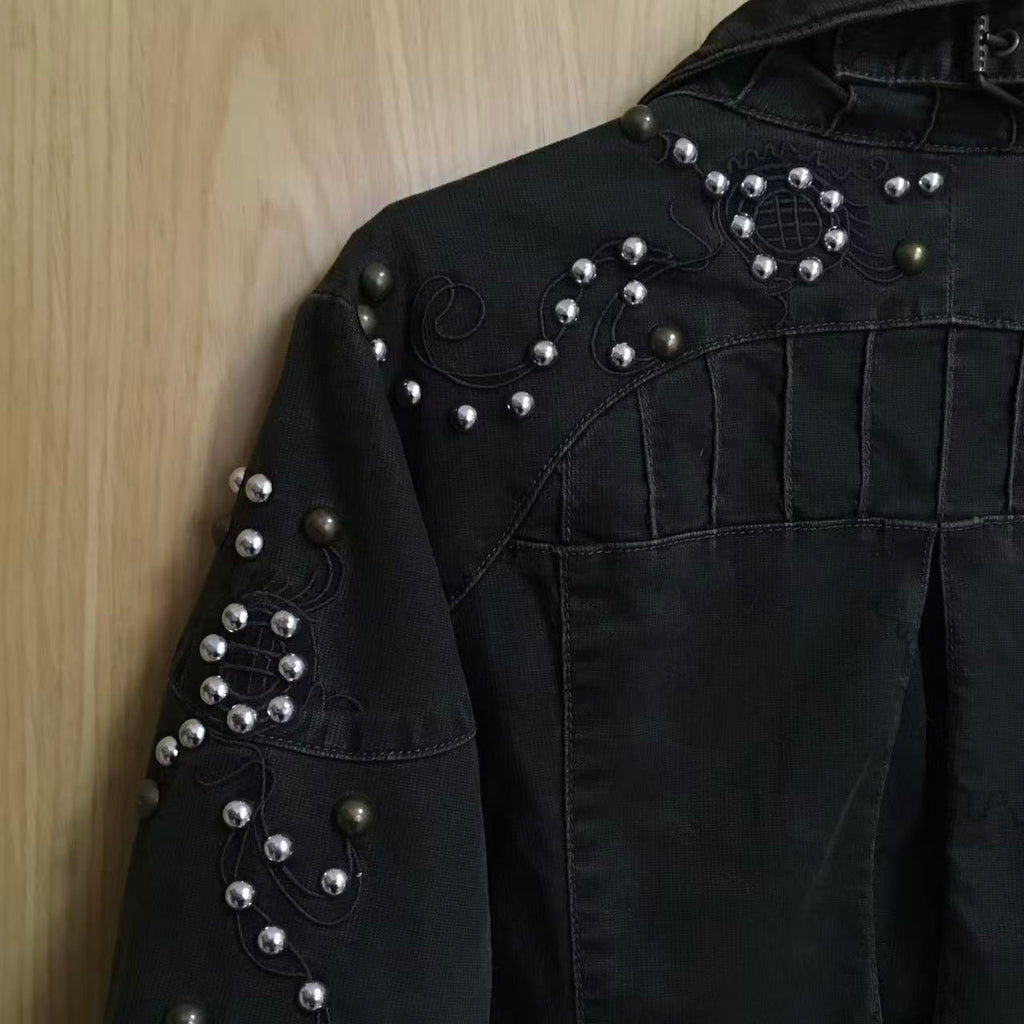 Diesel 06fw Asymmetric Rider Jacket