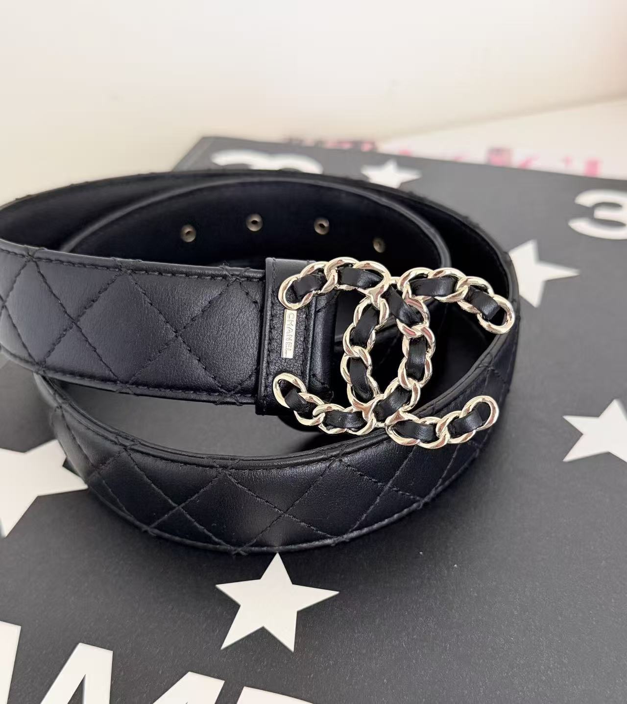 Chanel Leather Belt