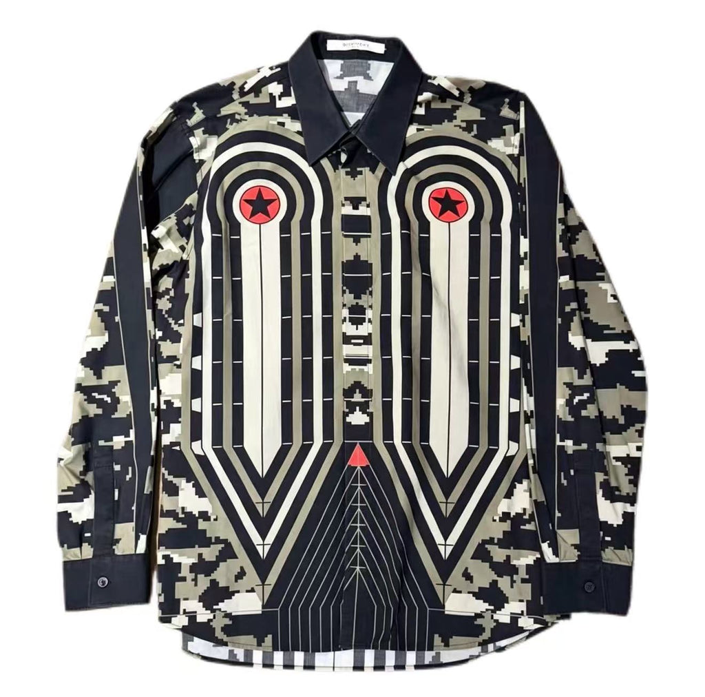 Givenchy Robot-Print Shirt