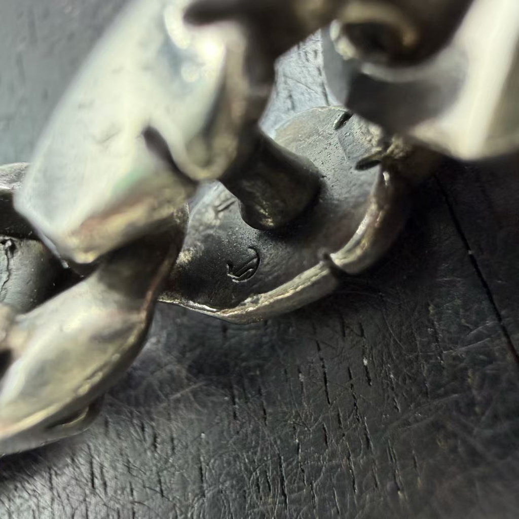 Chrome Hearts Lobster clasp flame design wallet chain