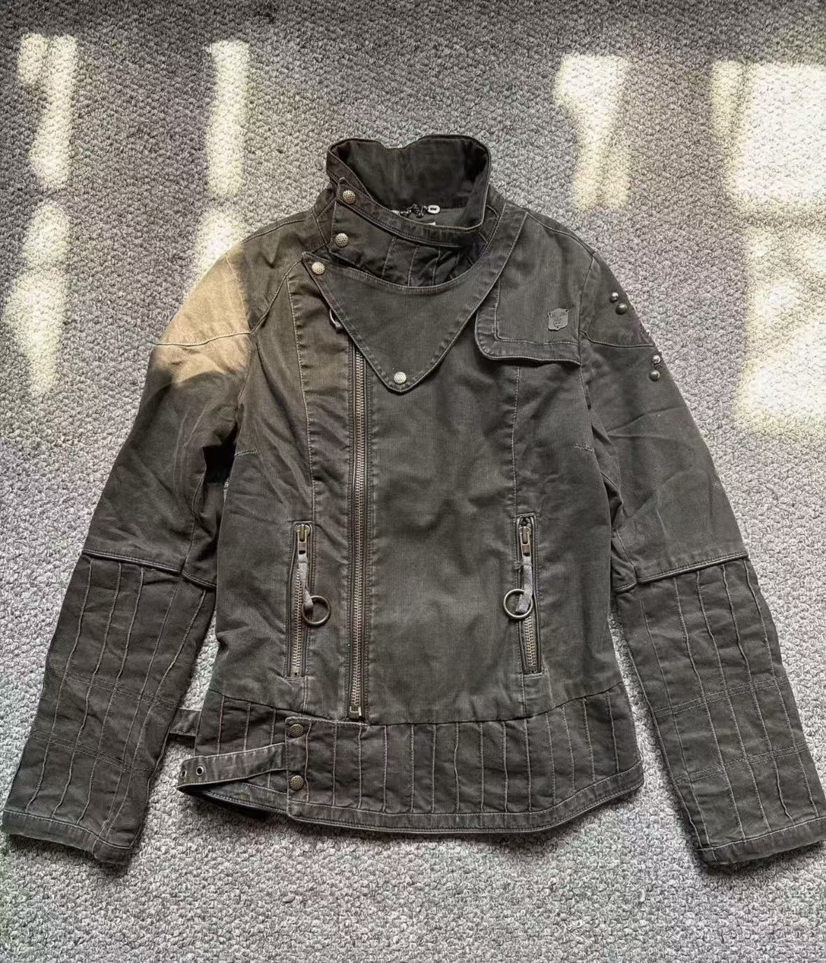 Diesel 06fw Asymmetric Rider Jacket