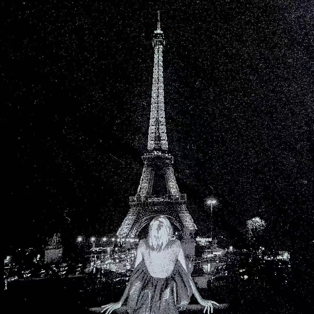 Saint Laurent Eiffel Tower Print Tee